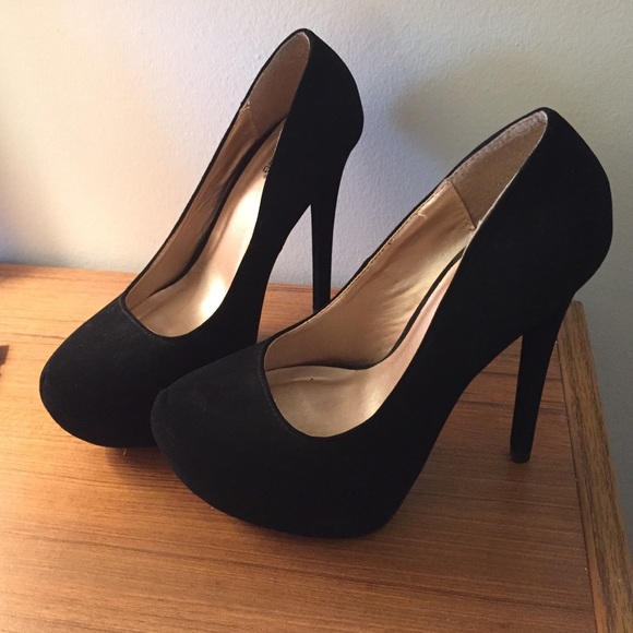 Charlotte Russe Shoes - Black Charlotte Russe Heels