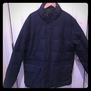 Nautica Navy Down Winter Jacket