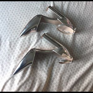 Asos Silver Heels