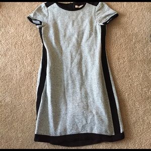 Banana republic Blue tweed dress size 4