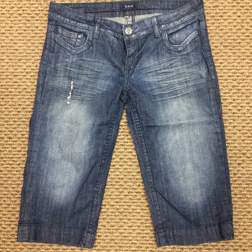 See Thru Soul (from Buckle) Bermuda Shorts