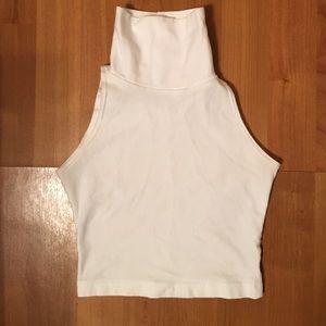 American Apparel turtle neck crop top