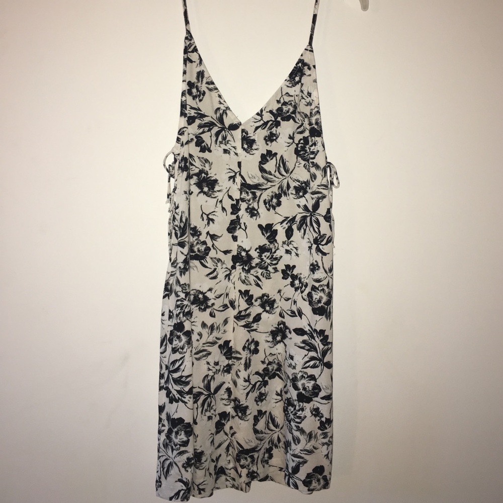 floral slip dress