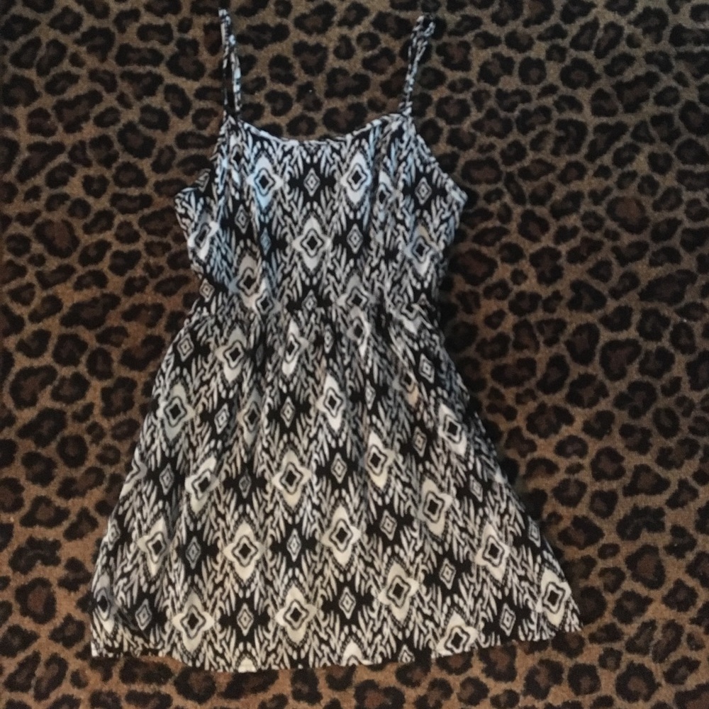 Aztec print dress