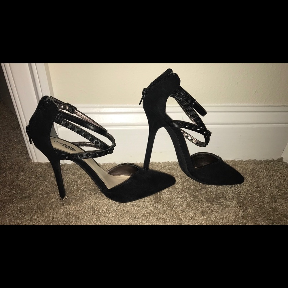 SOLD Charlotte Russe Black pumps