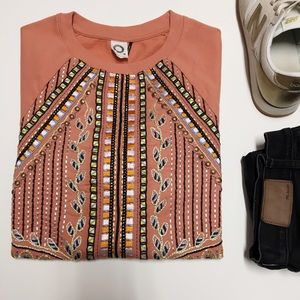 Akemi + Kin Beaded Sweatshirt