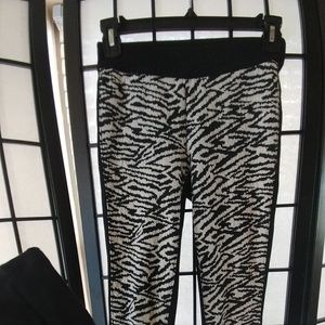 Hot zebra pant leggings