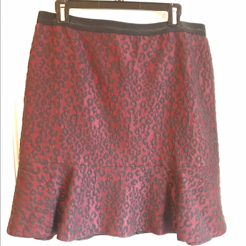 NWT Ann Taylor Ruffle Hem Skirt