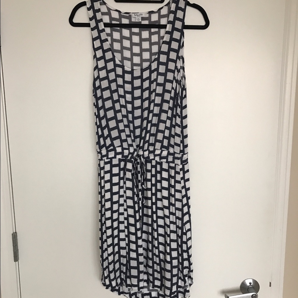 FINAL PRICE Splendid blue and white dress