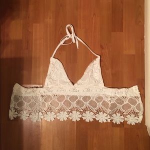 Crochet halter top