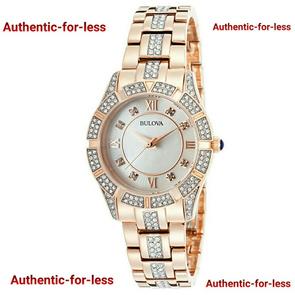 Bulova | Accessories | Left In Stock Nwt Bulova Rose Crystal 