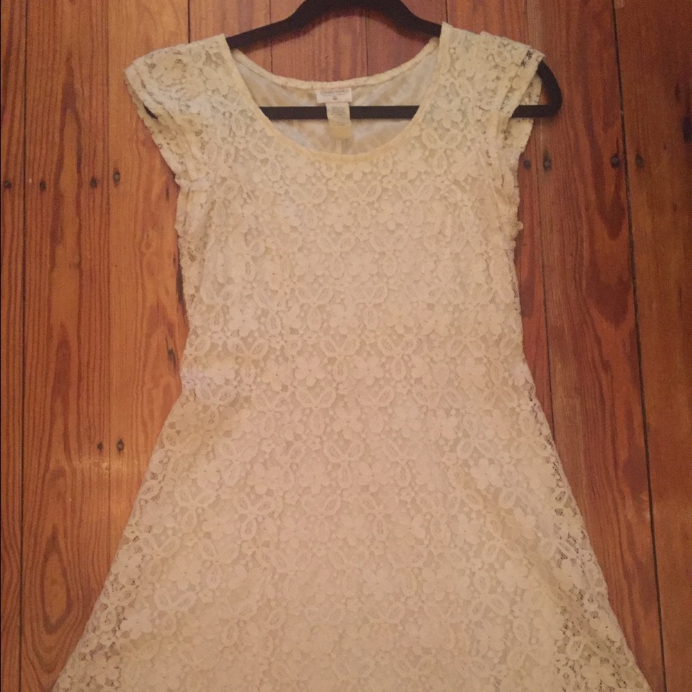 ⚡️2 for 15⚡️ Dainty White Lace Dress