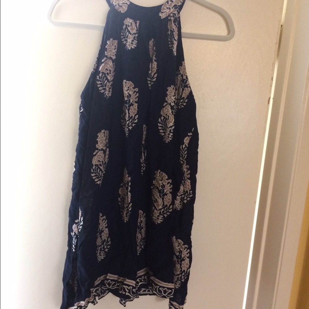 Mini paisley summer dress
