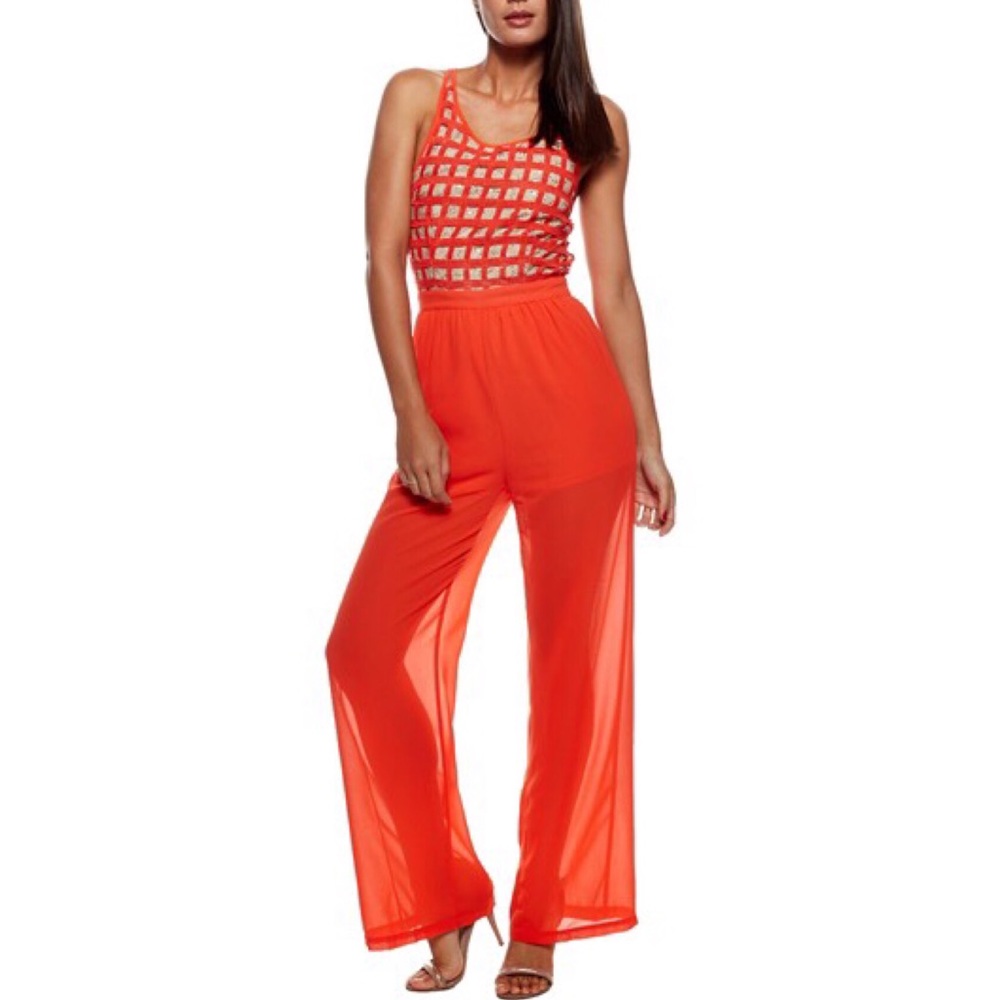 Orange jumpsuit
