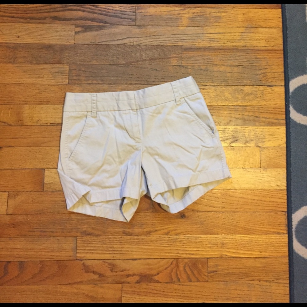 J. Crew Khaki Chino Shorts