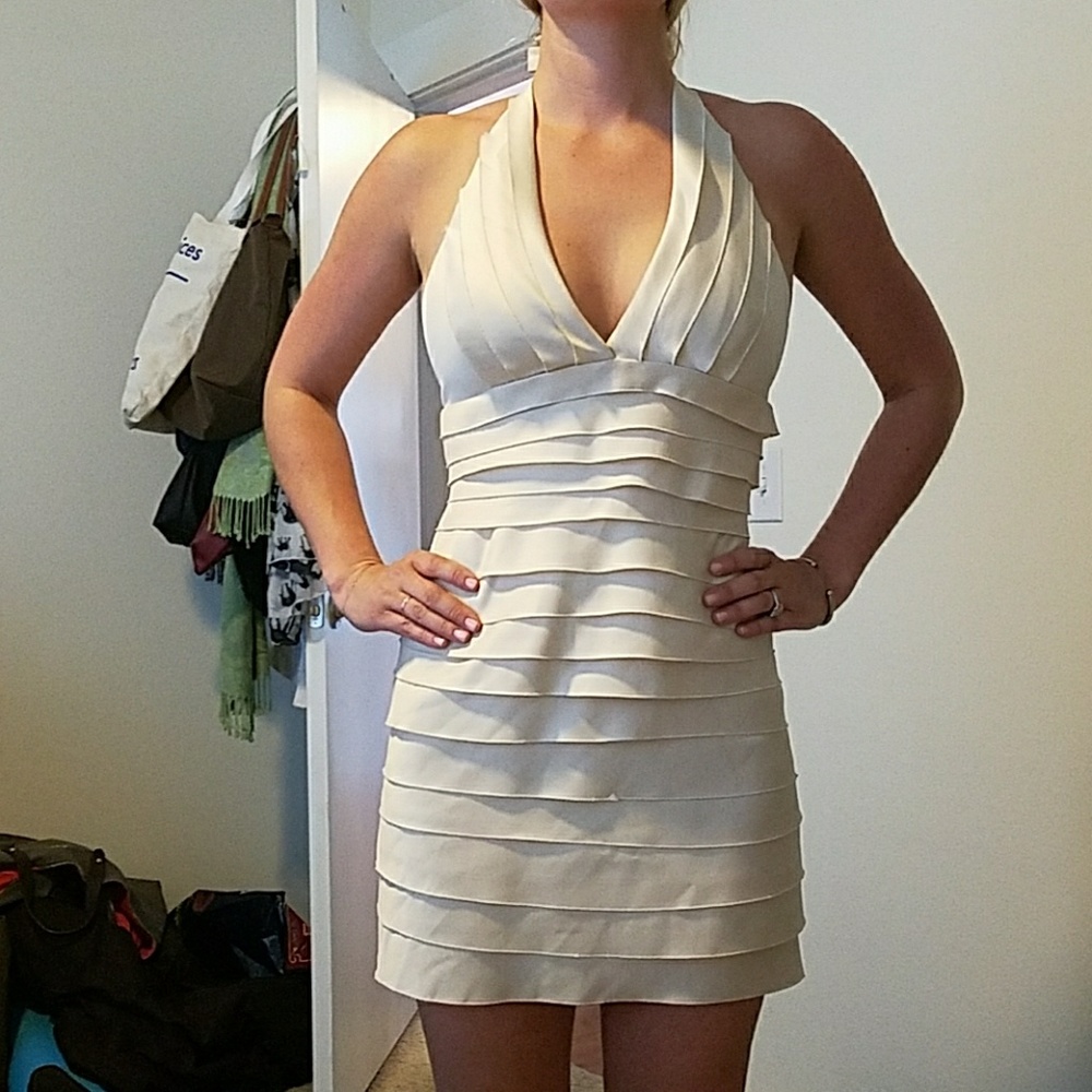 Women's Halter Ruffle Dress