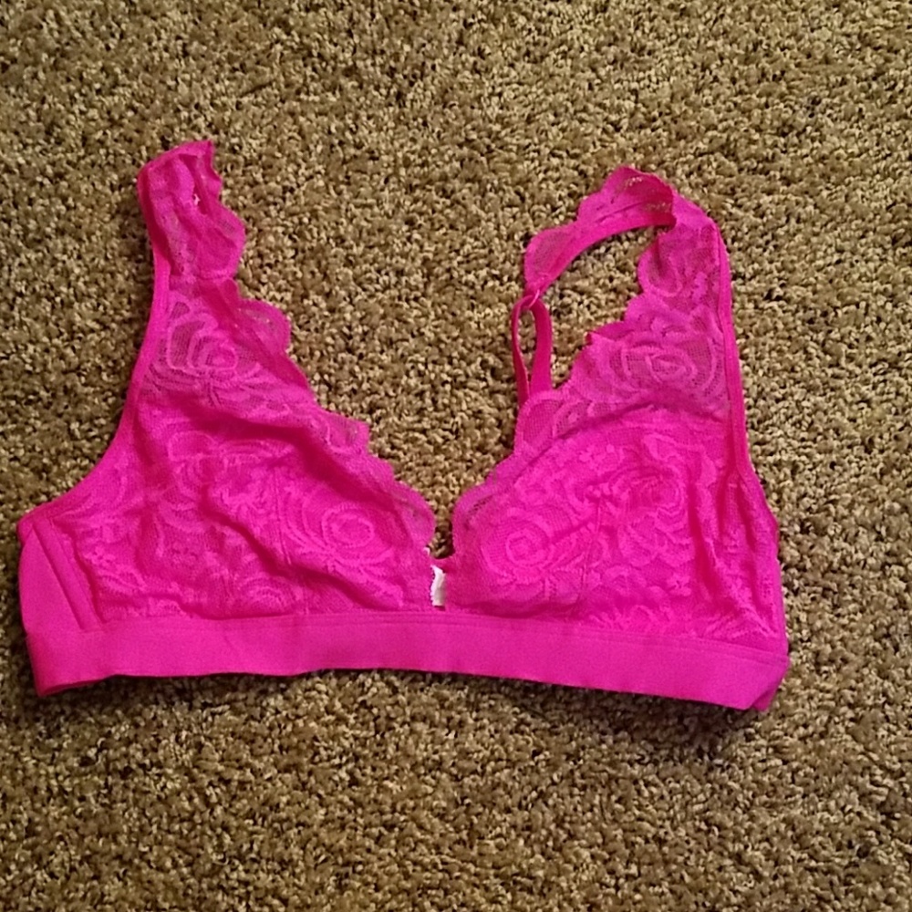 Victoria's Secret PINK Plunge Lace Bralette