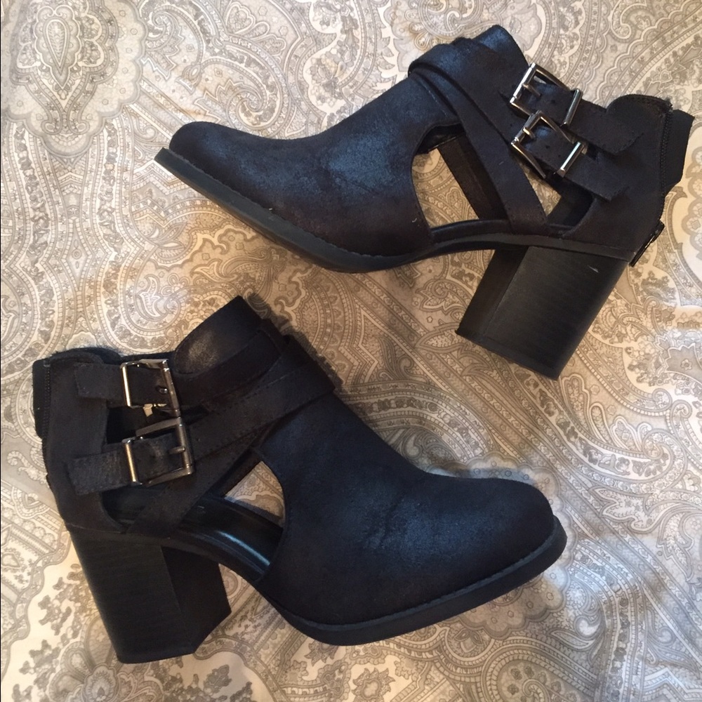 Black booties