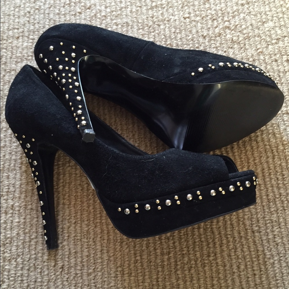 Steve Madden peep toe heels