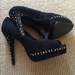 Steve Madden peep toe heels