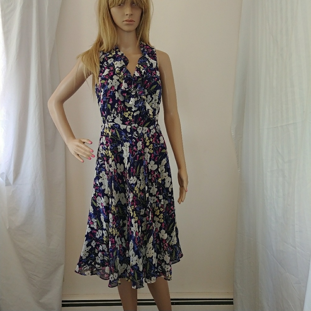 Lauren Ralph Lauren Nave floral wrap Dress 2