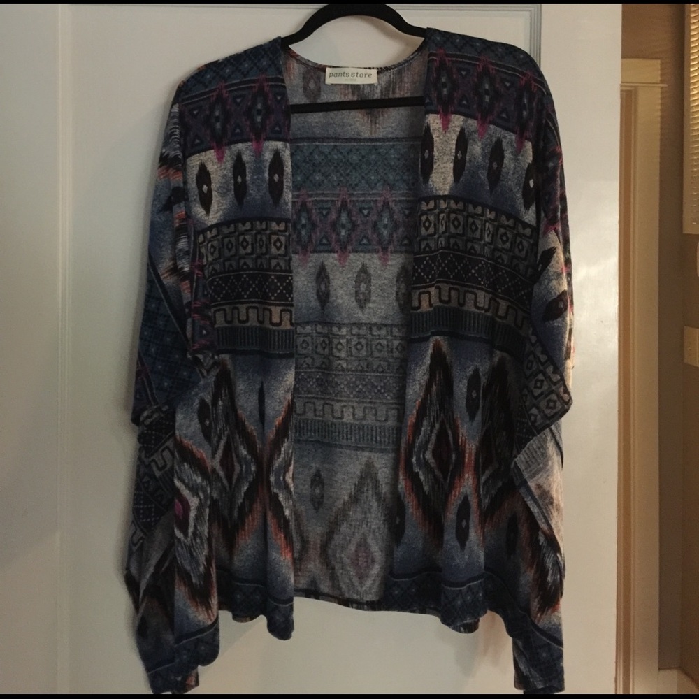 Light weight shrug. Perfect for spring or fall.