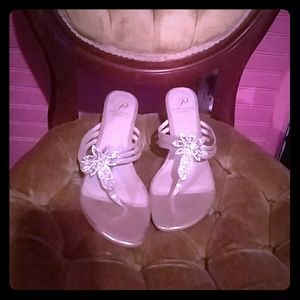 Adrianna Papell  8.5 Jewelled Sandals