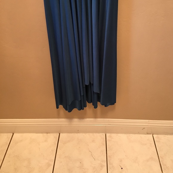 Georgiou studio teal cocktail dress - Picture 2 of 3