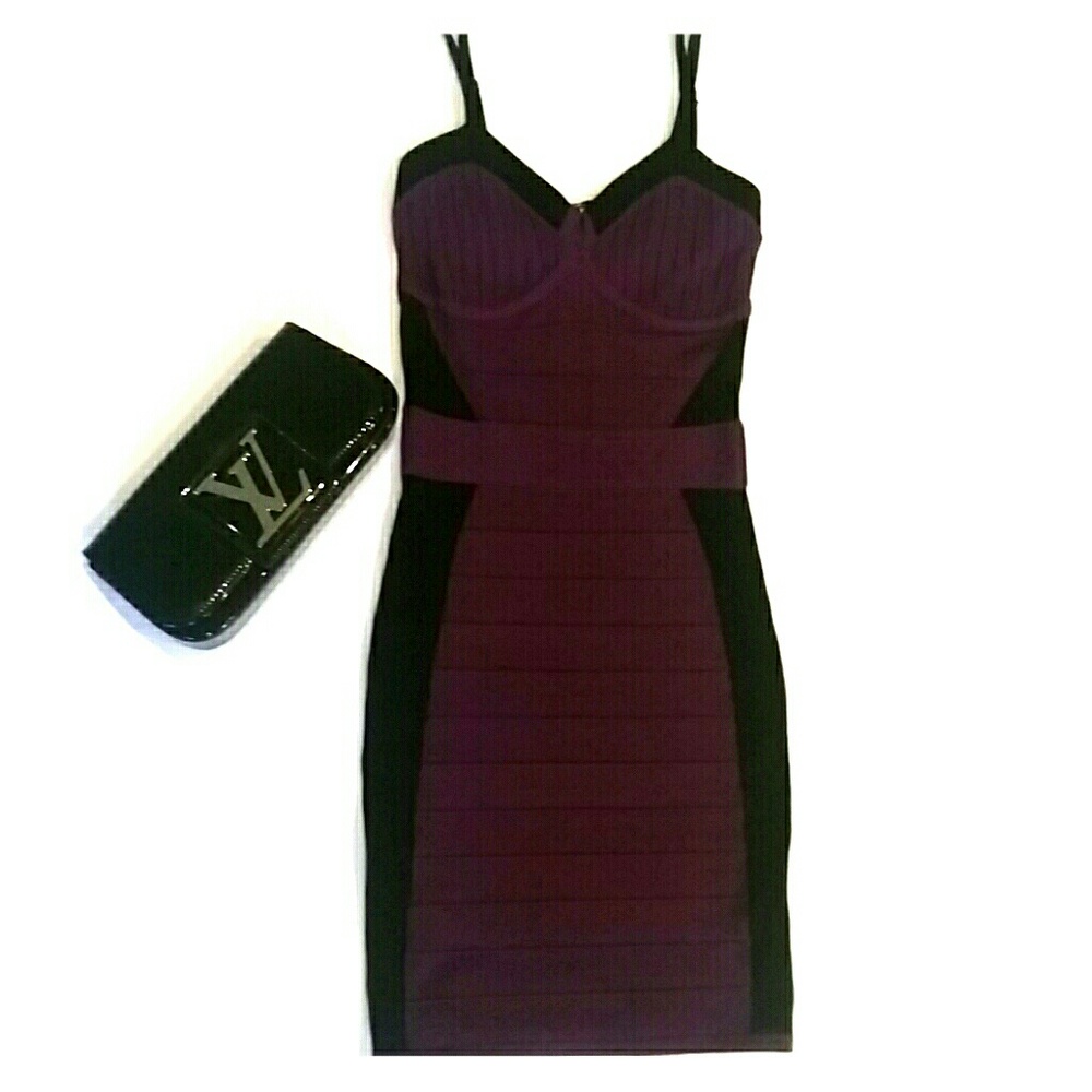 Bebe contrast Dress