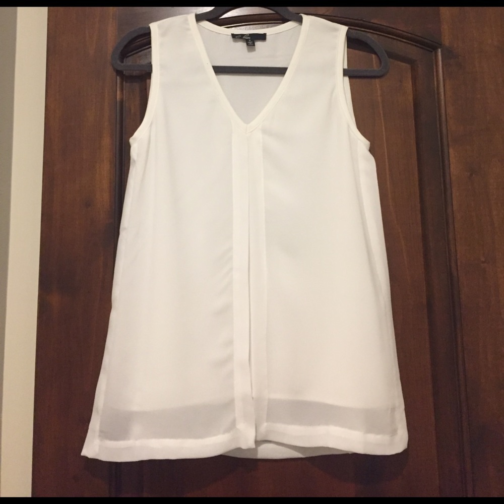 NWOT White blouse tank!