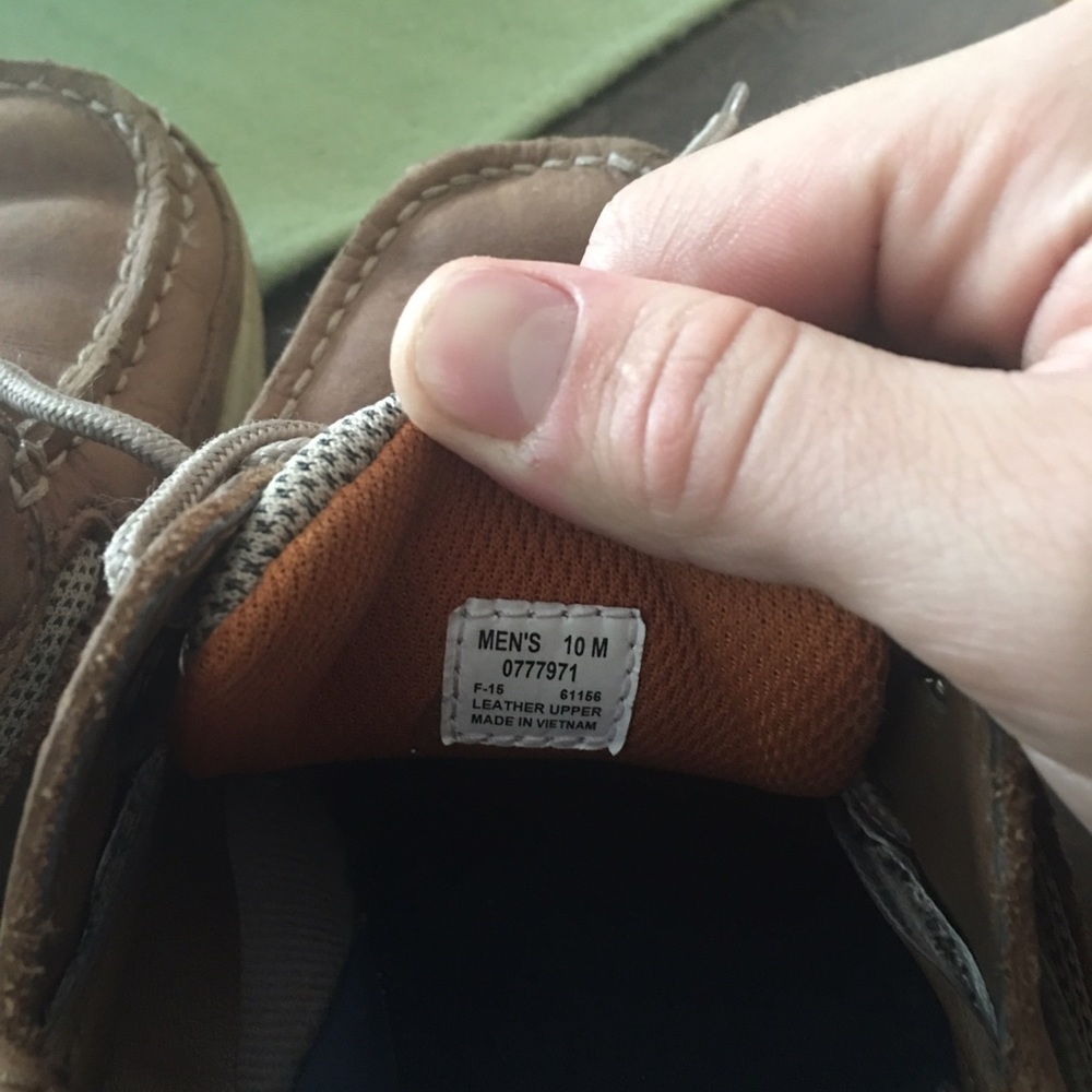 Men's sperry shoes size 10 barely worn - Picture 2 of 4