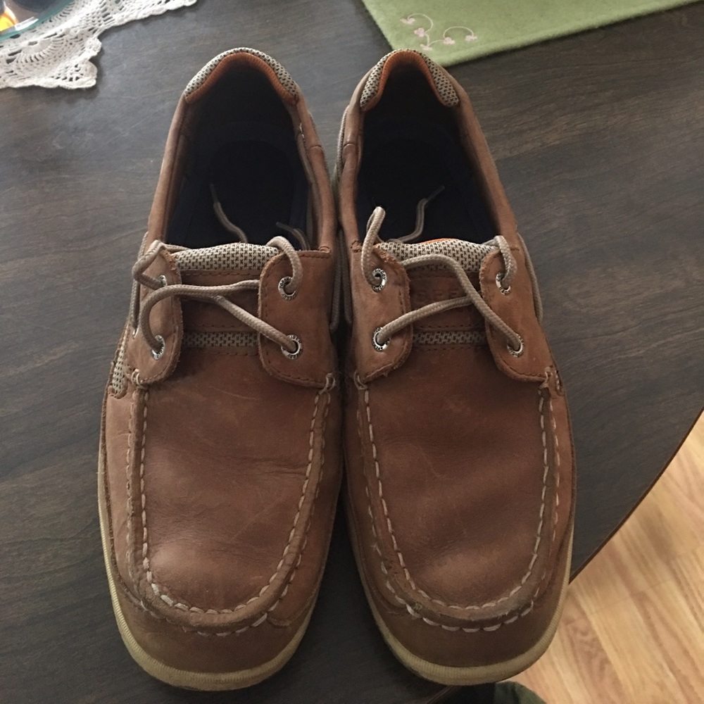 Men's sperry shoes size 10 barely worn - Picture 4 of 4