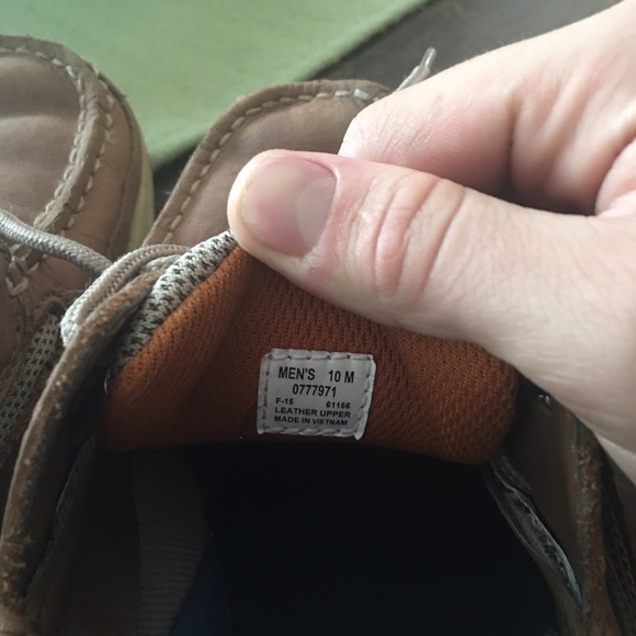 Men's sperry shoes size 10 barely worn - Picture 2 of 4