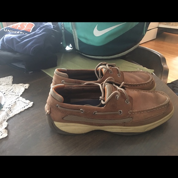 Men's sperry shoes size 10 barely worn - Picture 3 of 4