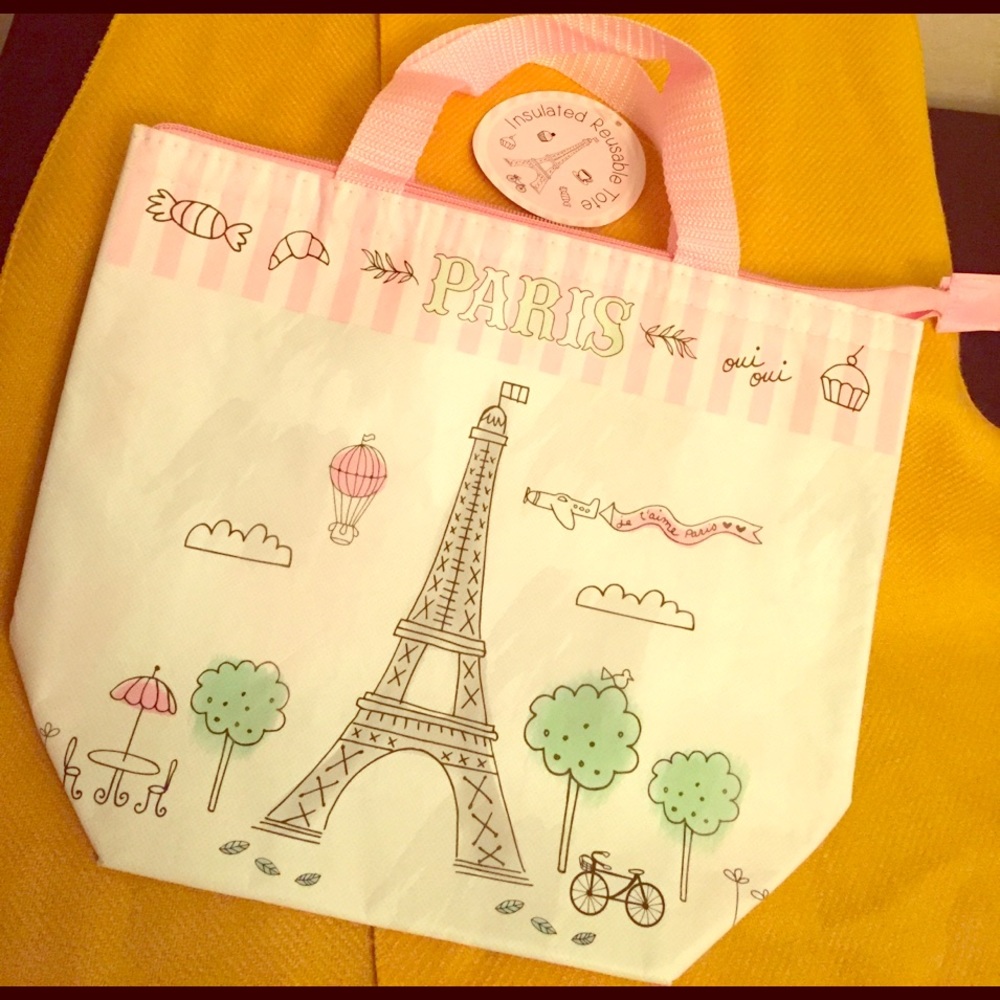 😆HP🙃 👩🏻‍🎨Paris Lunch Tote👩‍🎨