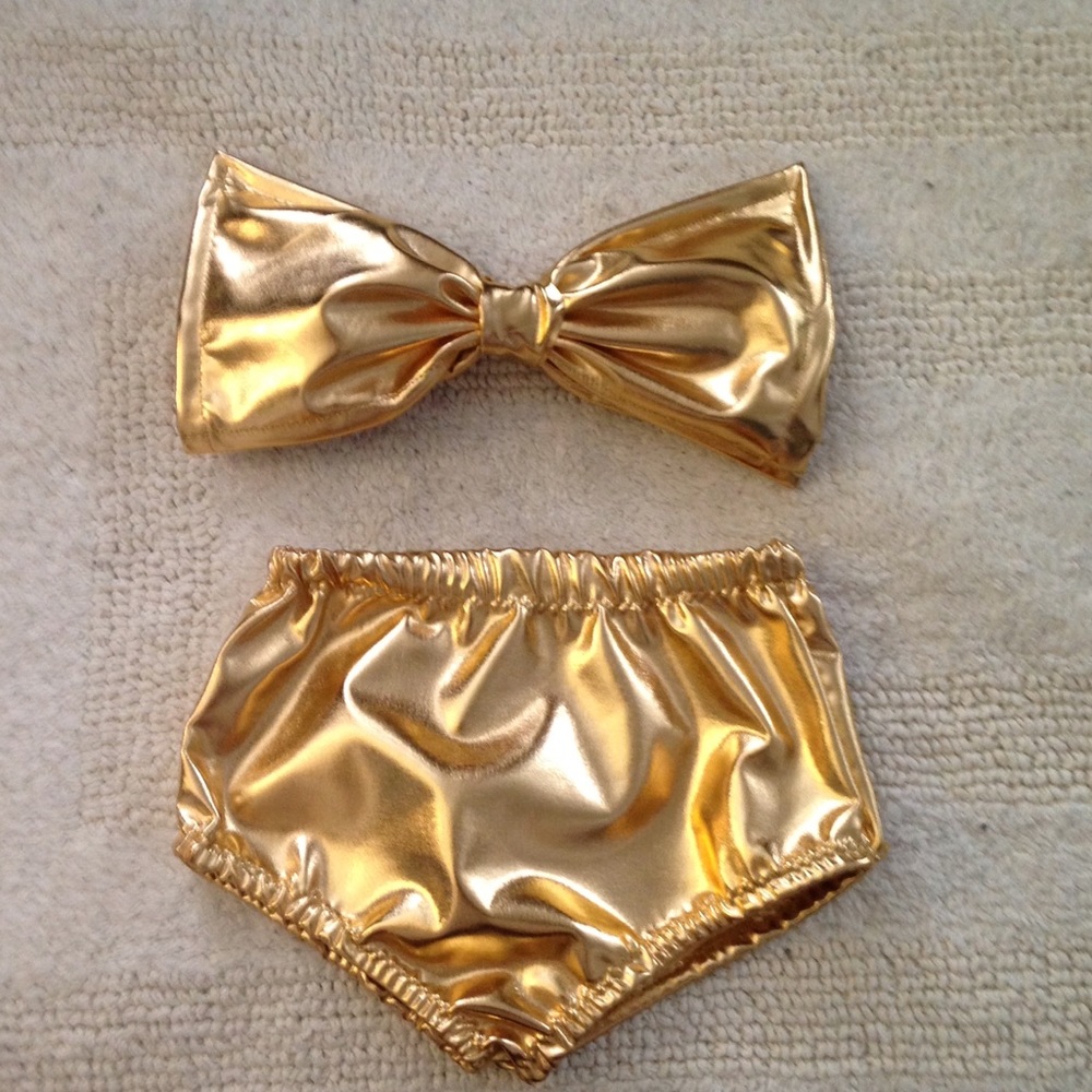 bow inspired Swimsuit