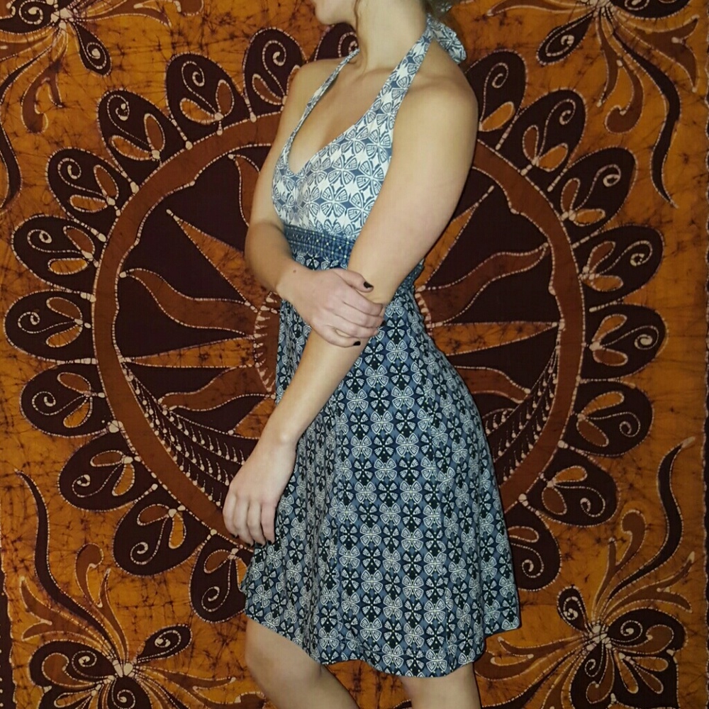 Breathable Athleta Halter Swim Dress