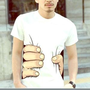 Optical illusion tshirt