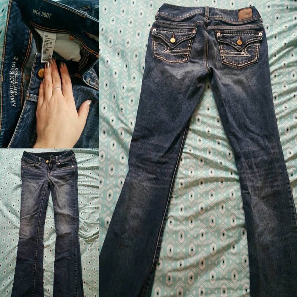 AE Kick Boot Cut Jeans