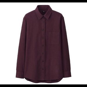 Uniqlo flannel long sleeve shirt
