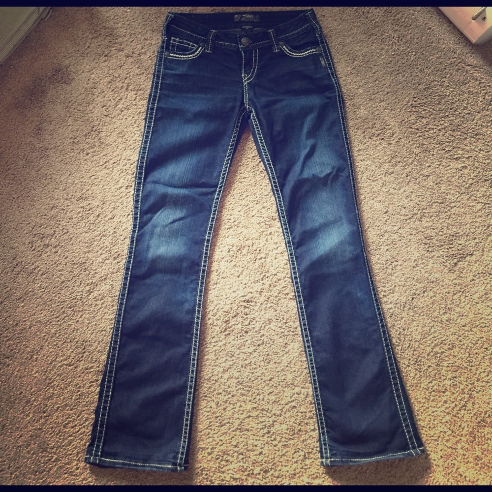Woman's Silver Jeans W27 Inseam 30"