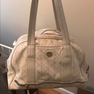 Lululemon work out tote bag