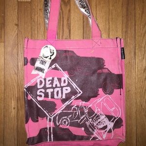 Andy Warhol canvas shoulder bag