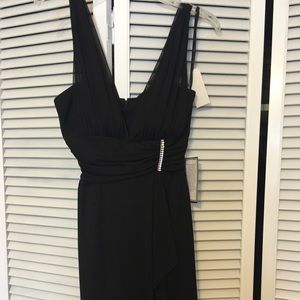 Black cocktail dress