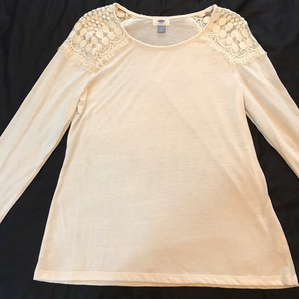 Cream Old Navy Top