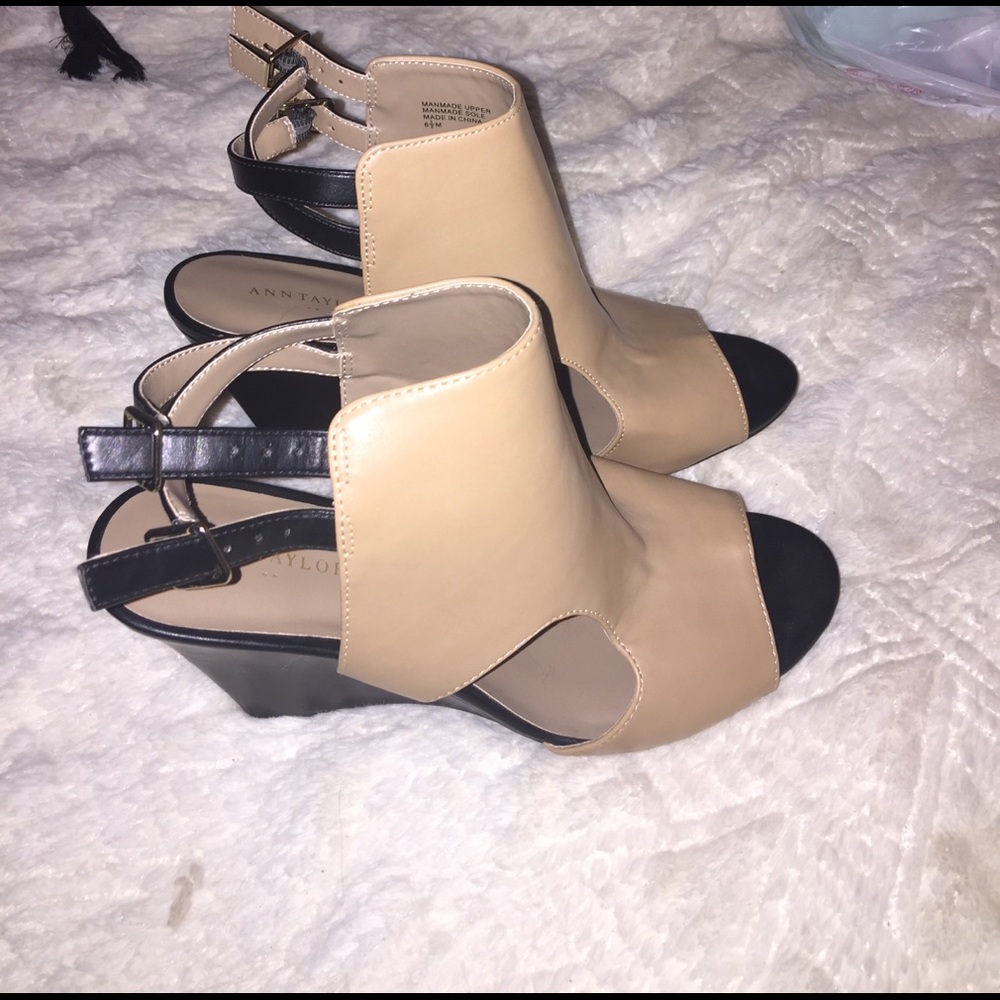 Black and Tan sandals