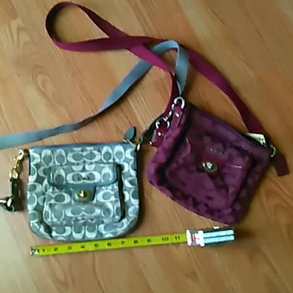 Two Coach Crossbodys