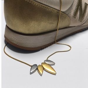 Madewell Leaf Necklace