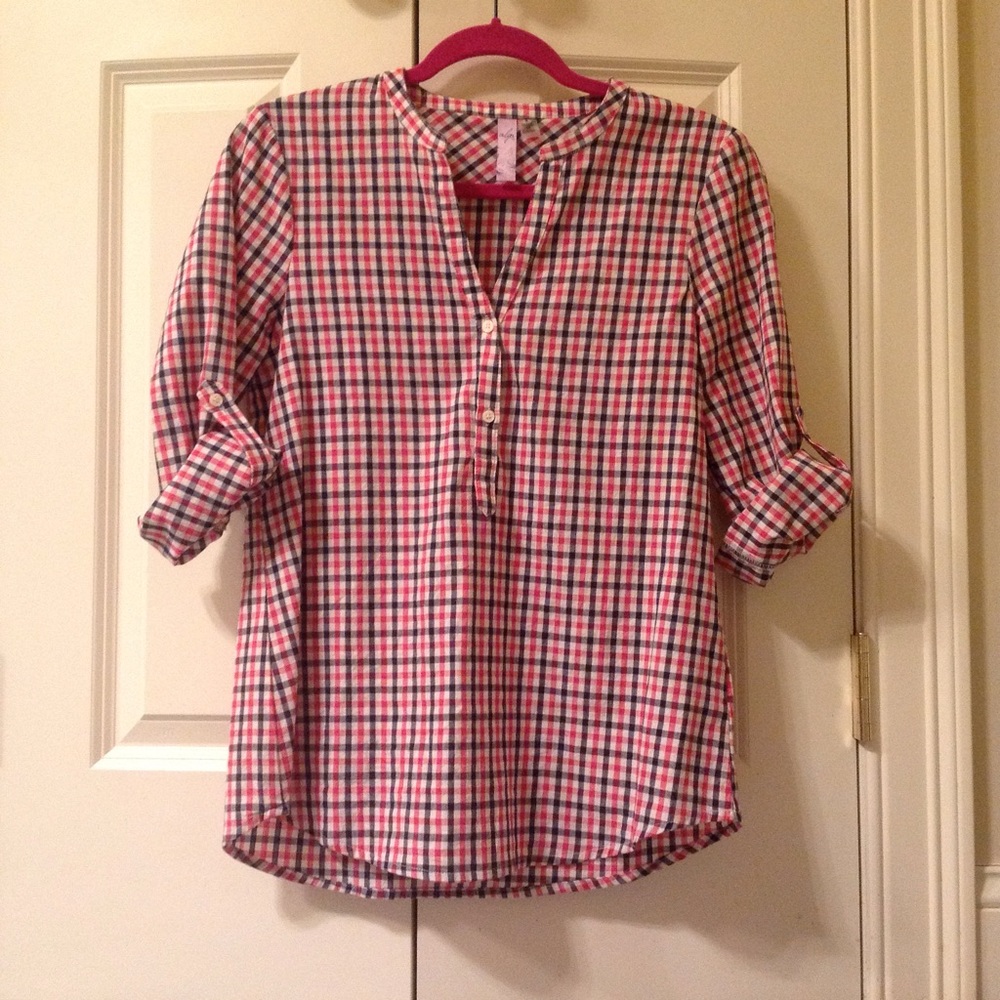 💕 Pretty Plaid Shirt