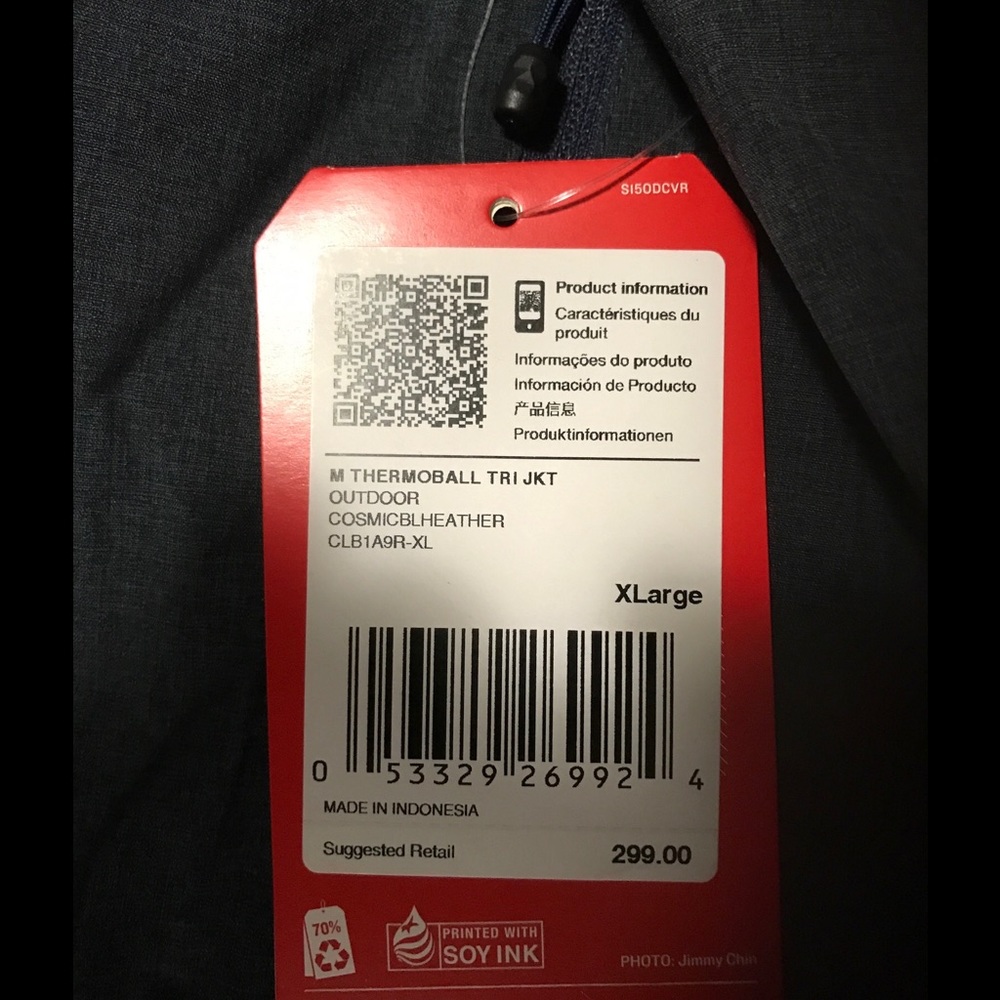 The North Face Thermoball Tri-Climate Jacket Mens - Picture 1 of 4
